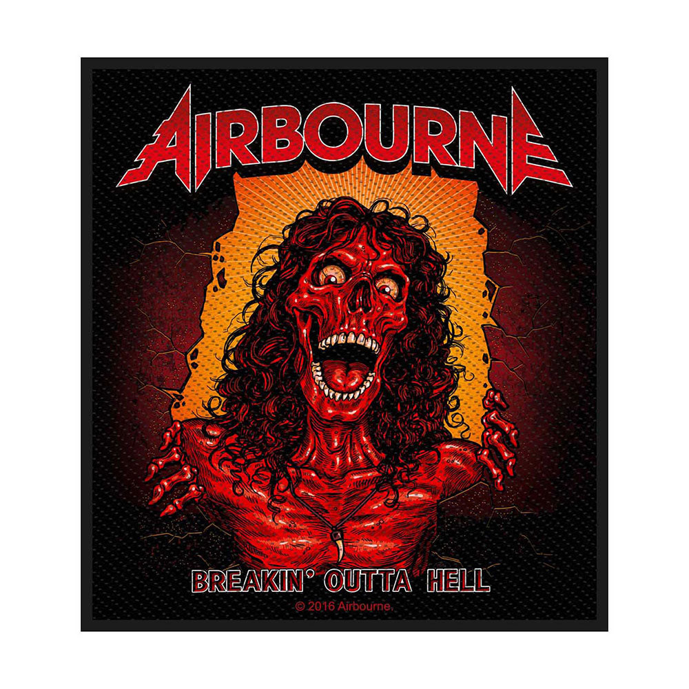 Airbourne Standard Patch: Breakin' Outa Hell (Loose) Standaard patch