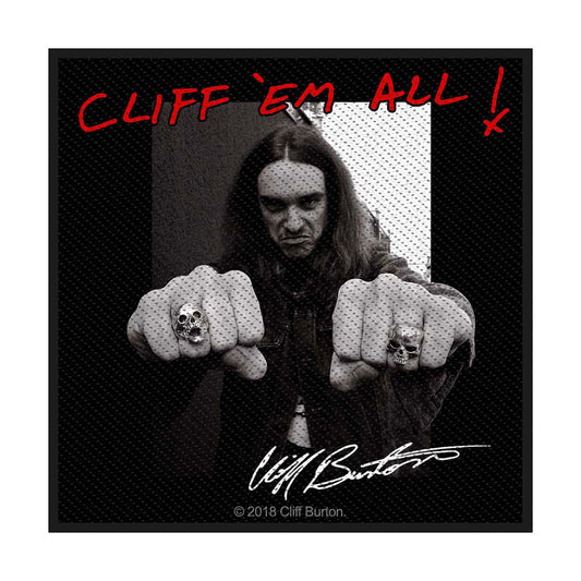 Metallica Standard Patch: Cliff 'Em All (Loose) Standaard patch