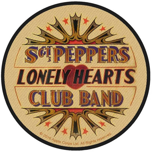 The Beatles Standard Patch: Sgt Peppers Lonely Hearts Club Band (Loose) Standaard patch