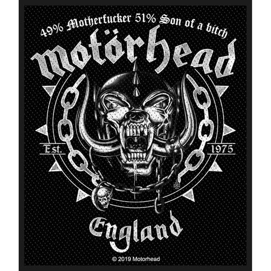 Motorhead Standard Patch: Ball & Chain (Loose) Standaard patch