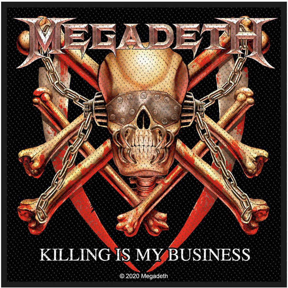 Megadeth Standard Patch: Killing Is My Business (Loose) Standaard patch