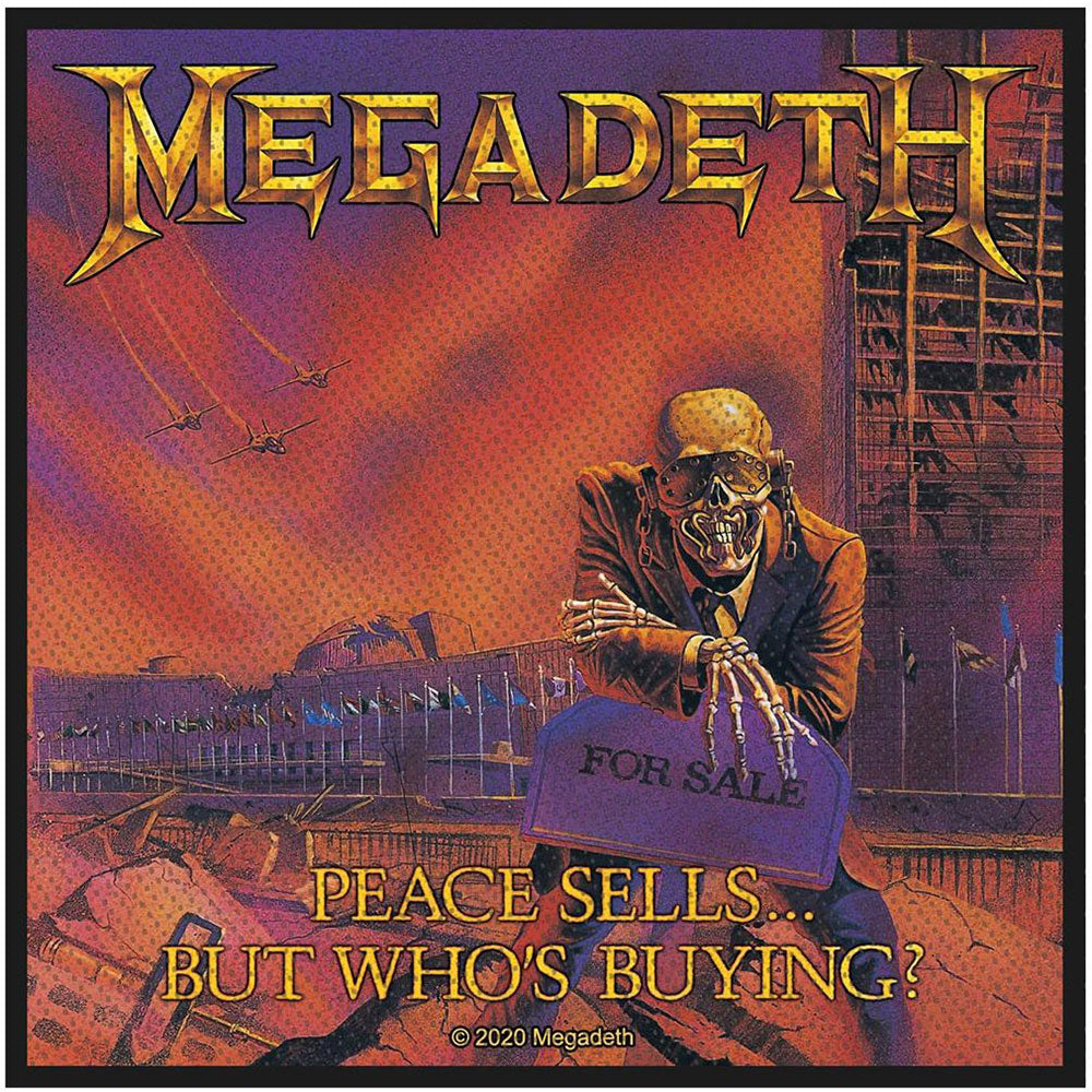 Megadeth Standard Patch: Peace Sells (Loose) Standaard patch