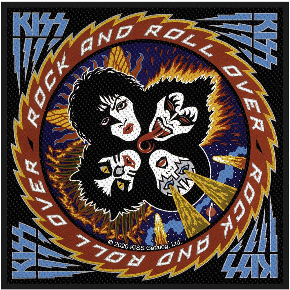 KISS Standard Patch: Rock N' Roll Over (Loose) Standaard patch