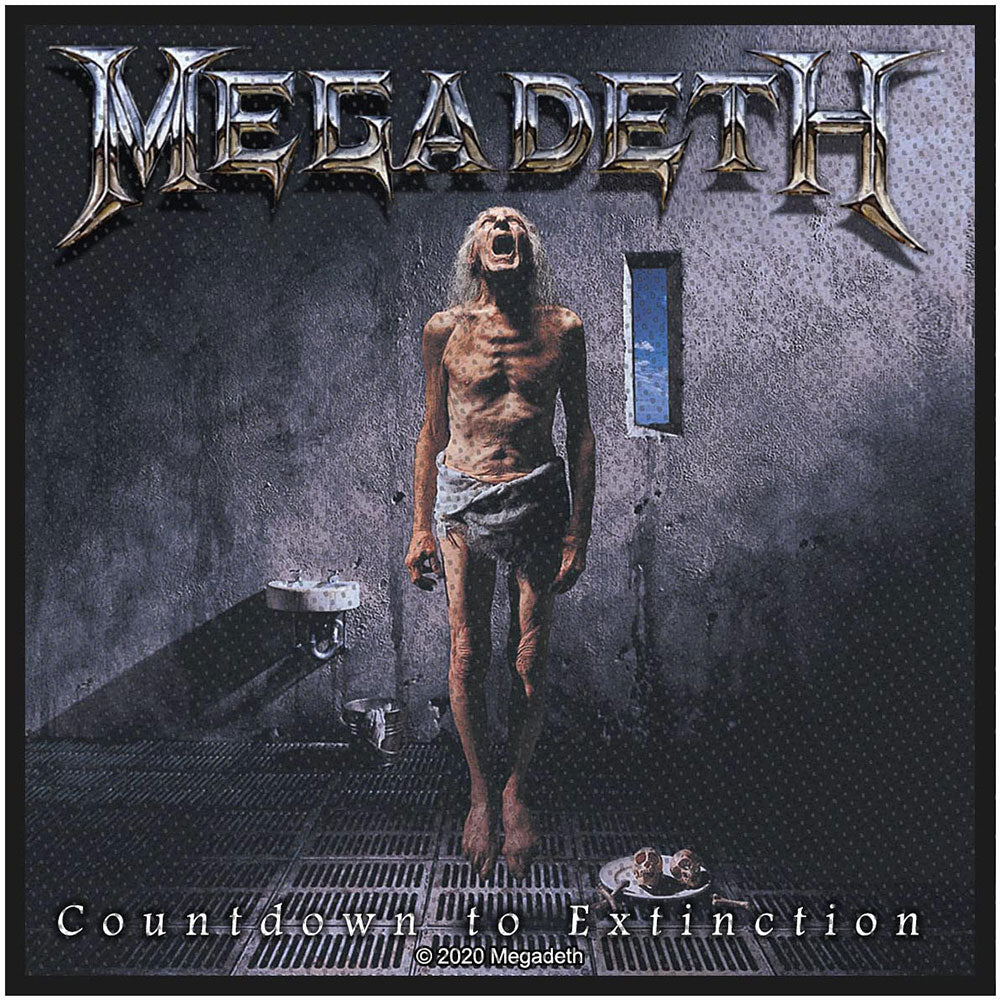 Megadeth Standard Patch: Countdown To Extinction (Loose) Standaard patch