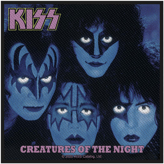 KISS Standard Patch: Creatures Of The Night (Loose) Standaard patch