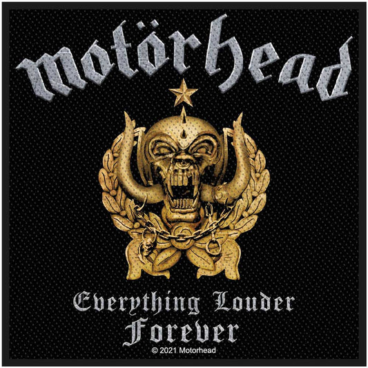 Motorhead Back Patch: Everything Louder Forever (Loose) Achterpatch