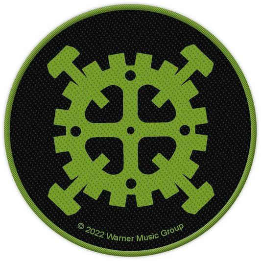 Type O Negative Standard Patch: Gear Logo (Loose) Standaard patch