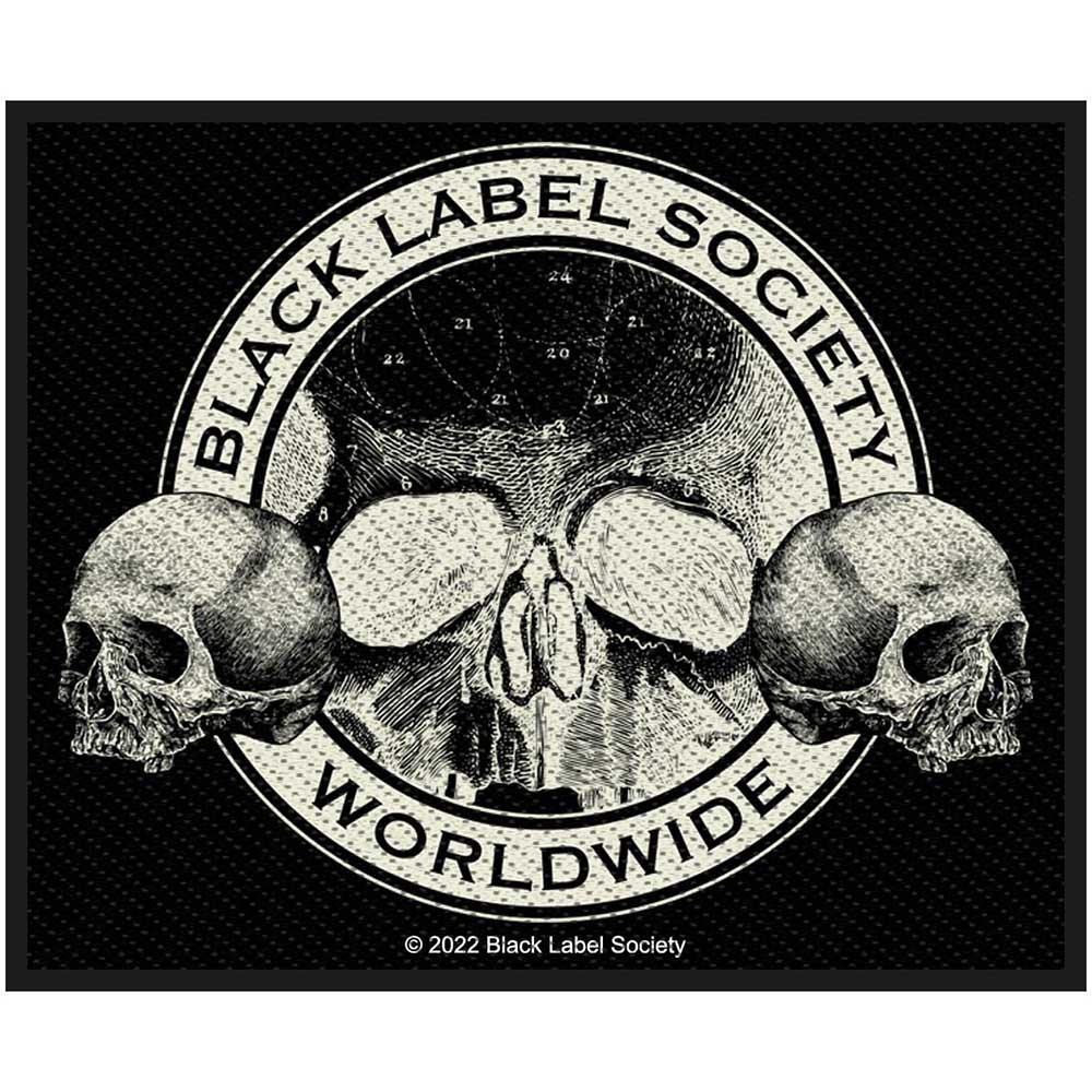 Black Label Society Standard Patch: Skulls (Loose) Standaard patch