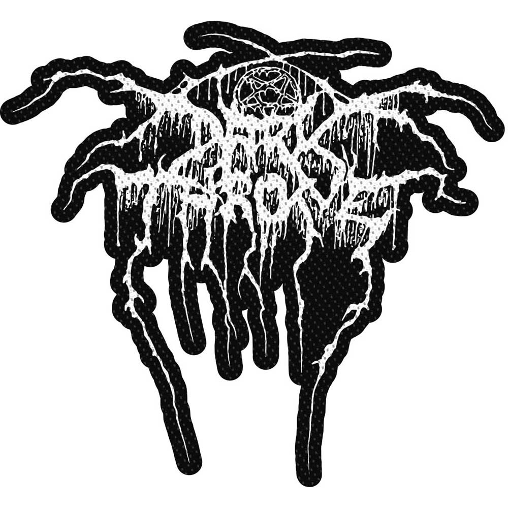 Darkthrone Standard Patch: Logo Cut Out Standaard patch