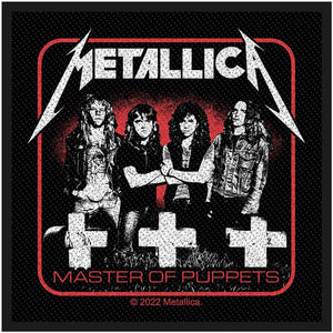Metallica Standard Patch: Master Of Puppets Band Standaard patch