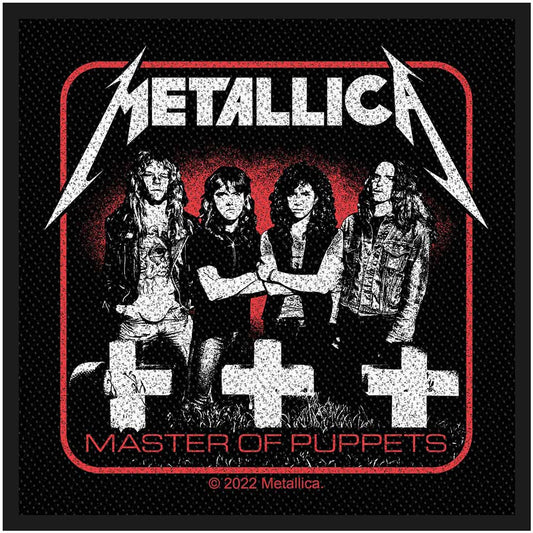 Metallica Standard Patch: Master Of Puppets Band Standaard patch