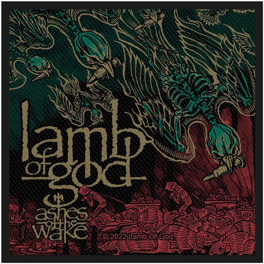 Lamb Of God Standard Patch: Ashes Of The Wake Standaard patch