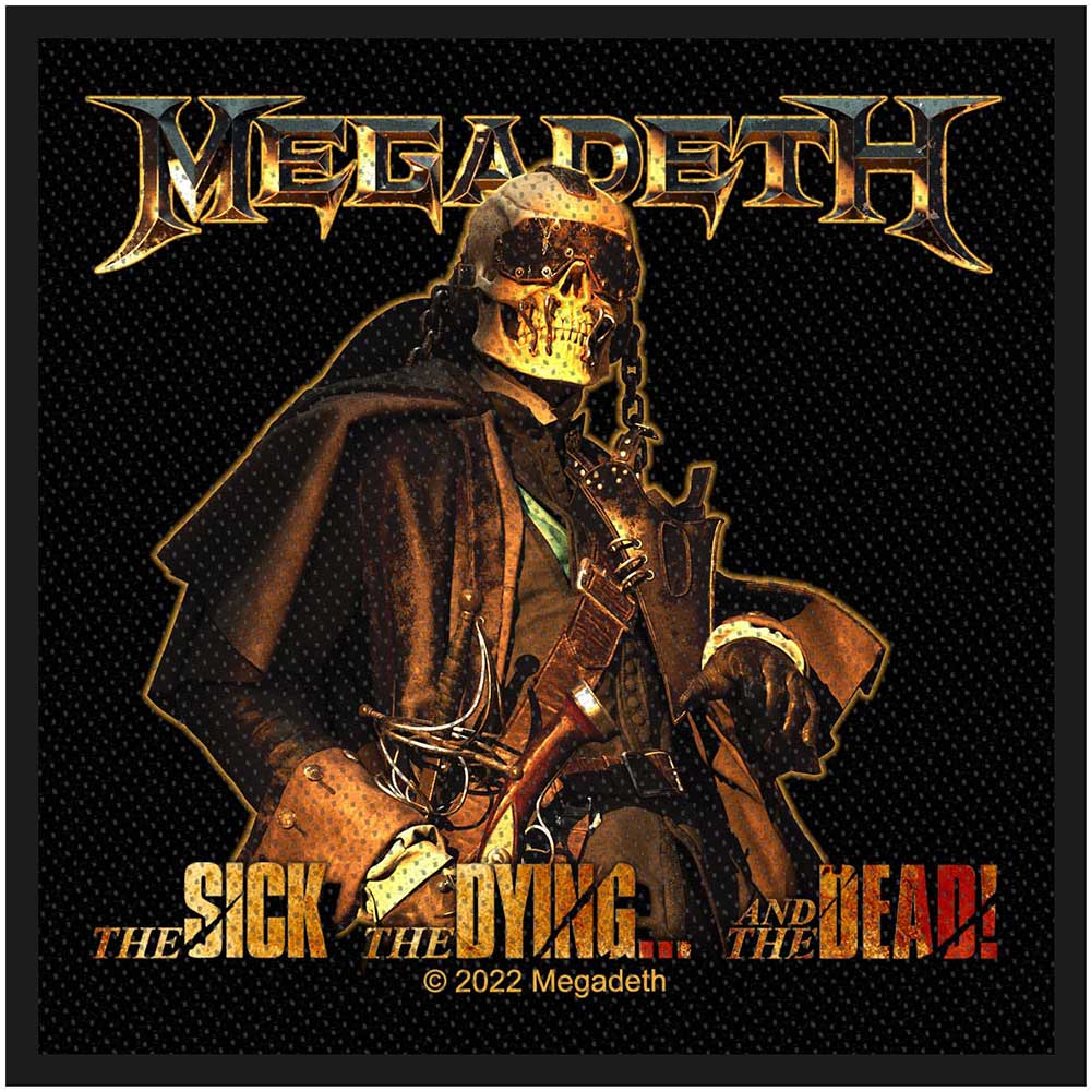 Megadeth Standard Patch: The Sick, The Dying And The Dead Standaard patch