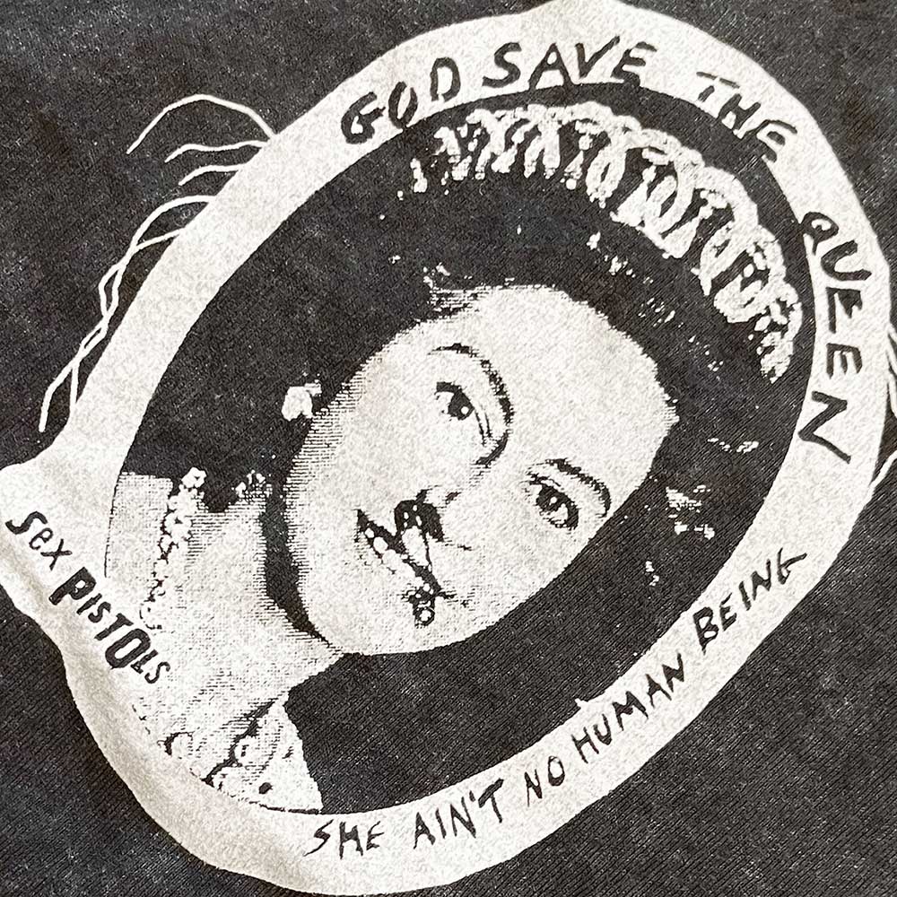 The Sex Pistols Ladies Crop Top: God Save The Queen (Wash Collection) Crop Top