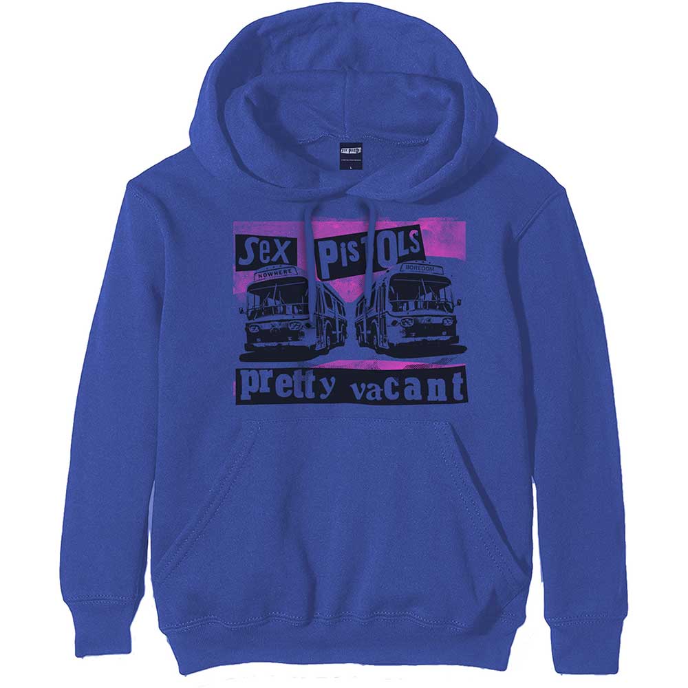 The Sex Pistols Unisex Pullover Hoodie: Pretty Vacant Coaches Trui met capuchon