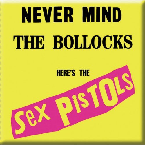 The Sex Pistols Fridge Magnet: Never Mind the Bollocks Koelkastmagneet