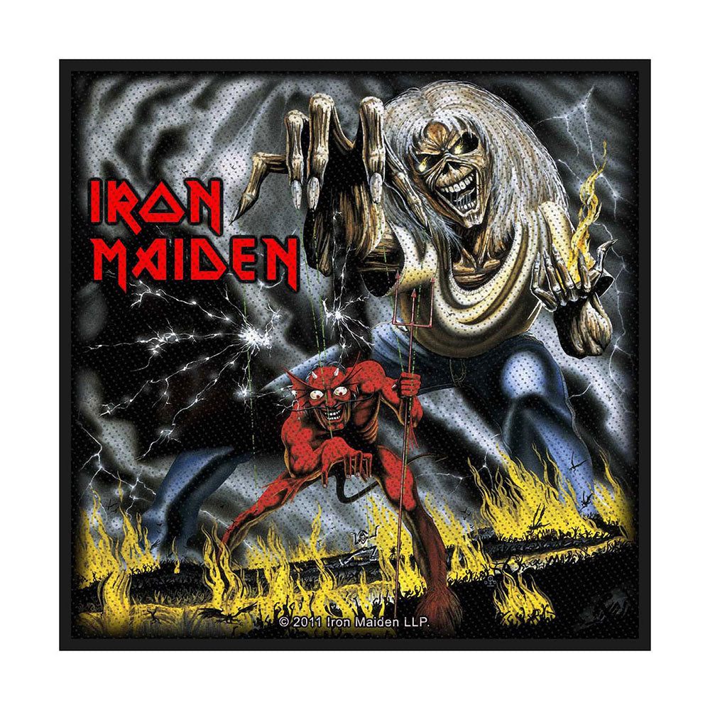 Iron Maiden Standard Patch: Number Of The Beast (Retail Pack) Standaard patch