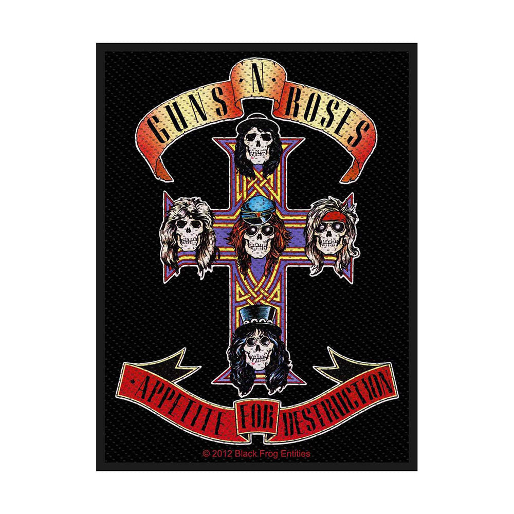 Guns N' Roses Standard Patch: Appetite (Retail Pack) Standaard patch