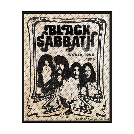 Black Sabbath Standard Patch: Band (Retail Pack) Standaard patch