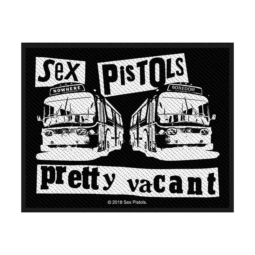 The Sex Pistols Standard Patch: Pretty Vacant (Retail Pack) Standaard patch