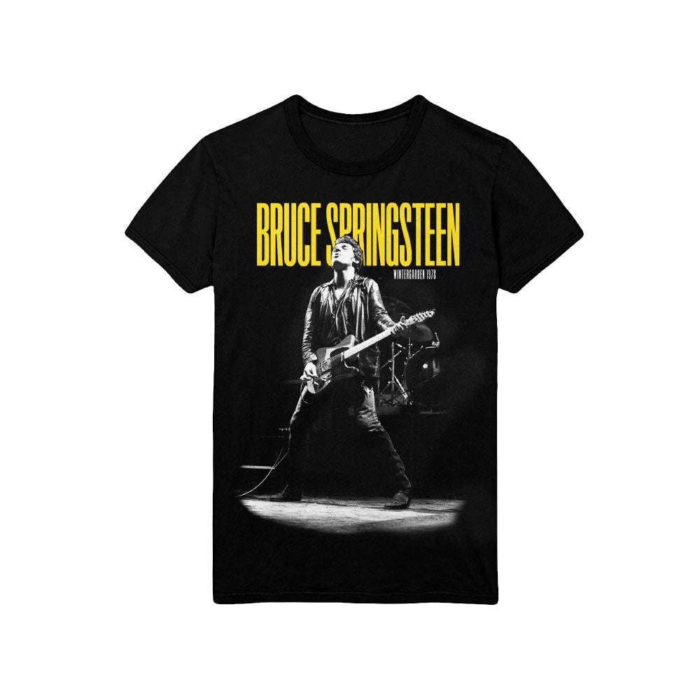 Bruce Springsteen Unisex T-Shirt: Winterland Ballroom Guitar T-Shirt