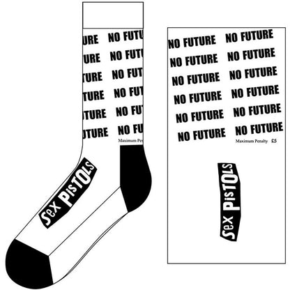 The Sex Pistols Unisex Ankle Socks: No Future (UK Size 7 - 11) Enkelsokken