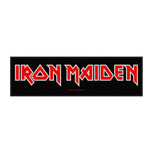 Iron Maiden Super Strip Patch: Logo (Retail Pack) Super Strip-patch