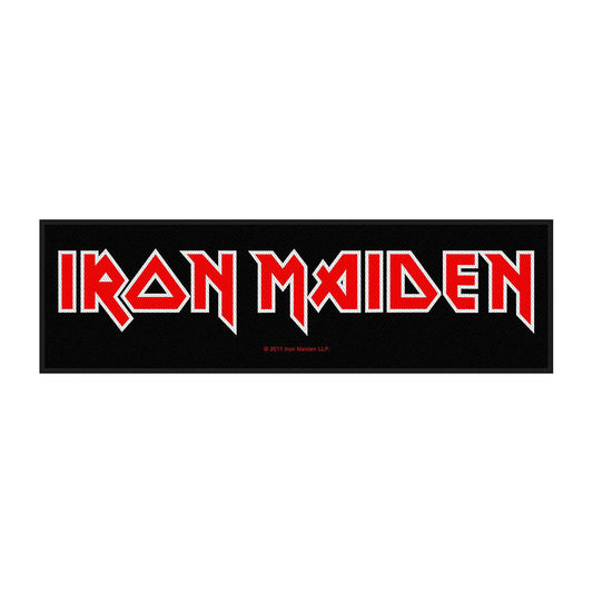 Iron Maiden Super Strip Patch: Logo (Retail Pack) Super Strip-patch