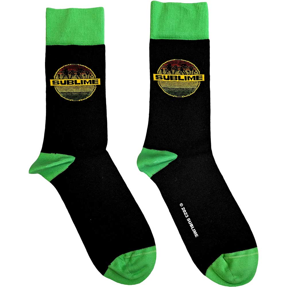 Sublime Unisex Ankle Socks: Circle Logo (UK Size 7 - 11) Enkelsokken