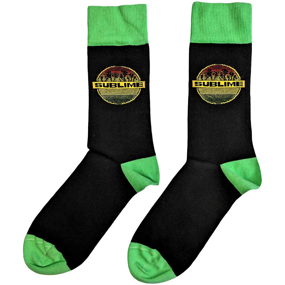 Sublime Unisex Ankle Socks: Circle Logo (UK Size 7 - 11) Enkelsokken