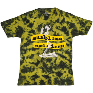 Sublime Unisex T-Shirt: Praying Skeleton (Wash Collection) T-Shirt