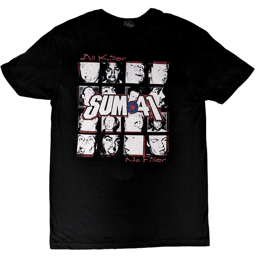 Sum 41 Unisex T-Shirt: All Killer No Filler European Tour 2022 (Back Print) (Ex-Tour) T-Shirt