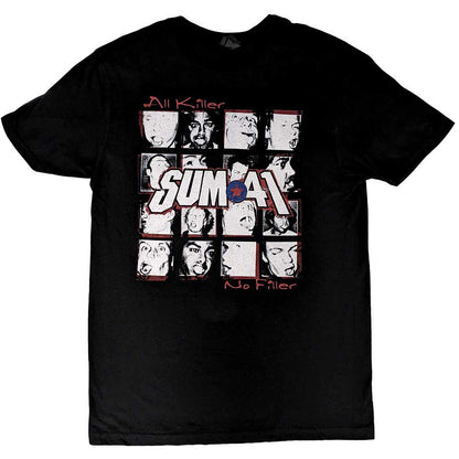 Sum 41 Unisex T-Shirt: All Killer No Filler European Tour 2022 (Back Print) (Ex-Tour) T-Shirt