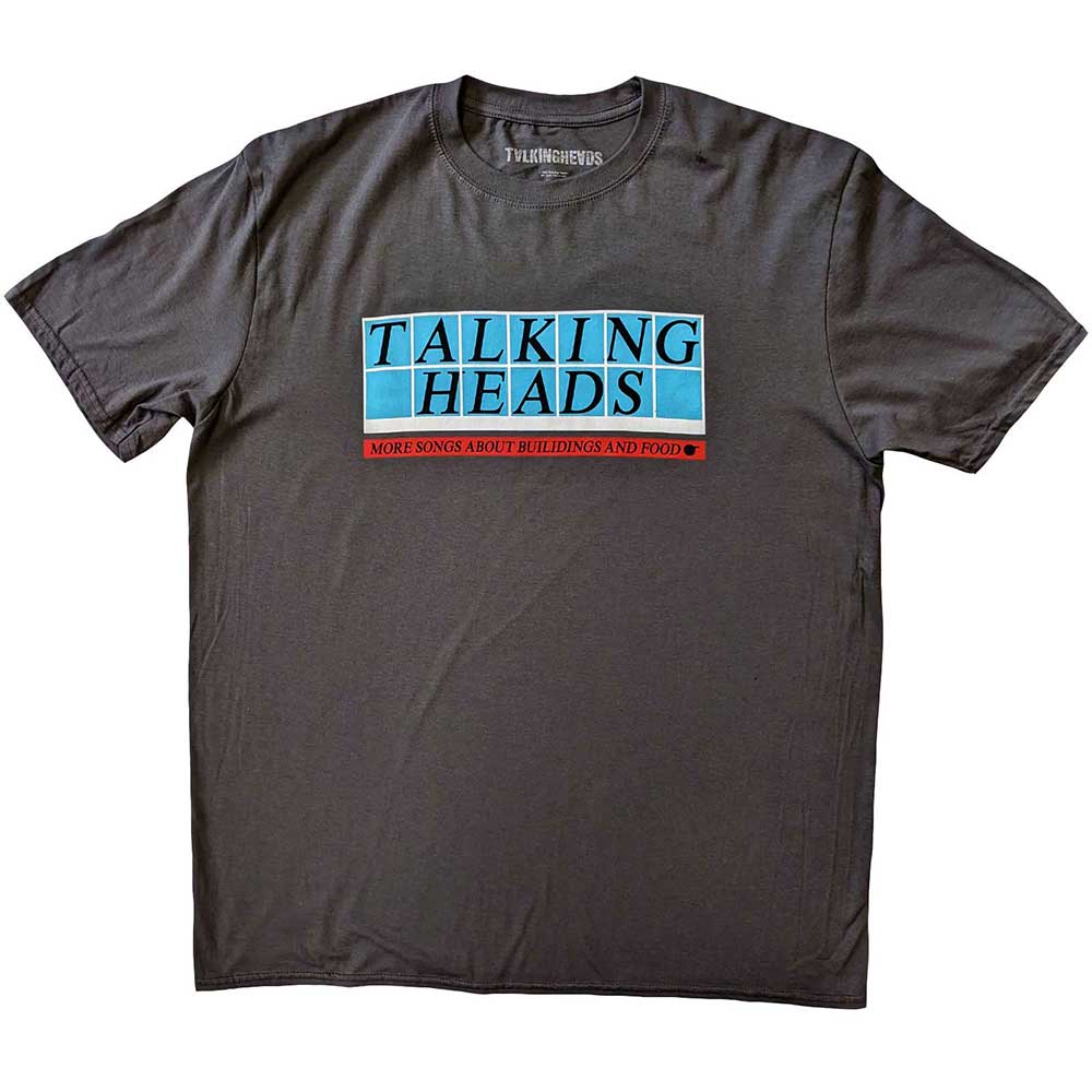 Talking Heads Unisex T-Shirt: Tiled Logo T-Shirt