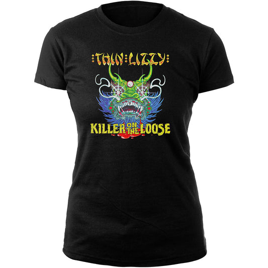 Thin Lizzy Ladies T-Shirt: Killer Lady T-Shirt