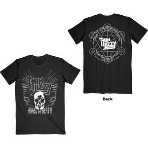 Thin Lizzy Unisex T-Shirt: Angel of Death (Back Print) T-Shirt