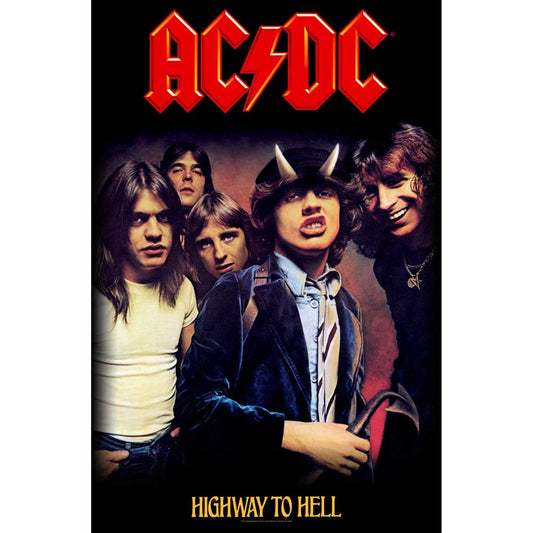 AC/DC Textile Poster: Highway To Hell Textielposter