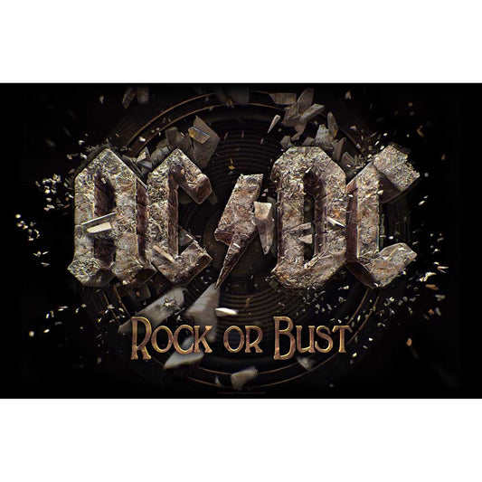 AC/DC Textile Poster: Rock Or Bust Textielposter