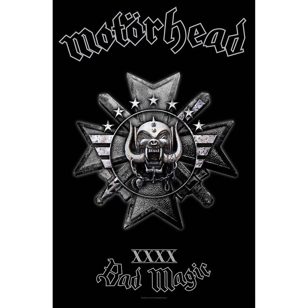 Motorhead Textile Poster: Bad Magic Textielposter