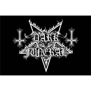 Dark Funeral Textile Poster: Logo Textielposter
