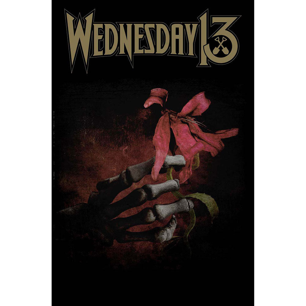 Wednesday 13 Textile Poster: Condolences Textielposter