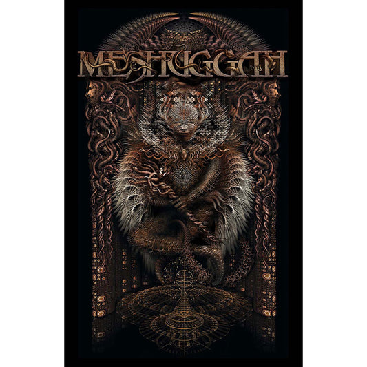 Meshuggah Textile Poster: Gateman Textielposter