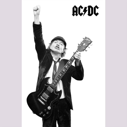 AC/DC Textile Poster: Angus Textielposter