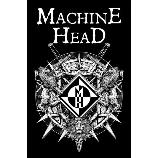Machine Head Textile Poster: Crest Textielposter