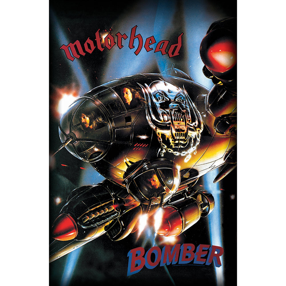 Motorhead Textile Poster: Bomber Textielposter