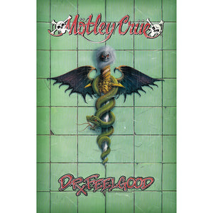 Motley Crue Textile Poster: Doctor Feelgood Textielposter
