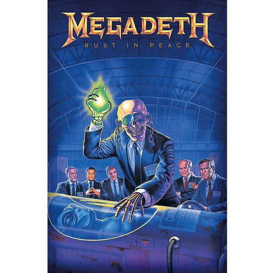 Megadeth Textile Poster: Rust In Peace Textielposter