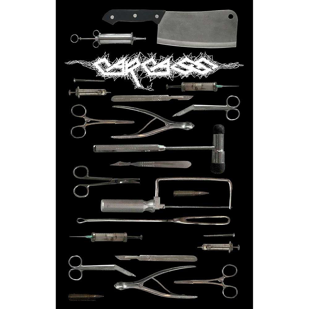 Carcass Textile Poster: Tools Textielposter