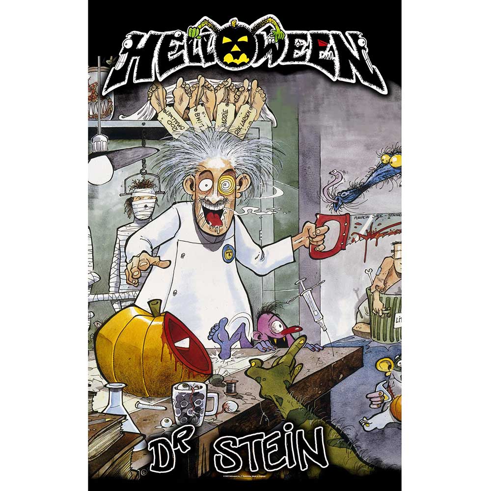 Helloween Textile Poster: Dr. Stein Textielposter