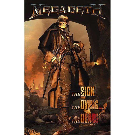 Megadeth Textile Poster: The Sick, The Dying And The Dead Textielposter